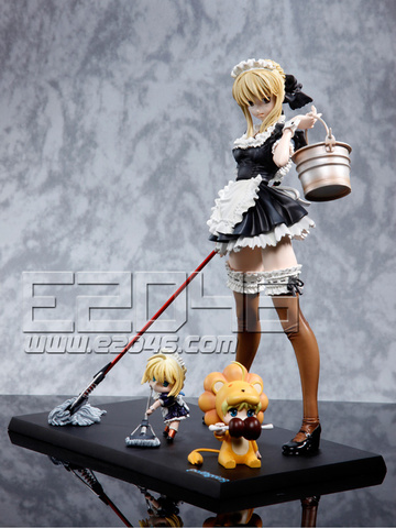 Saber Alter (Saber Maid & SD), Fate/Hollow Ataraxia, Fate/Stay Night, E2046, Pre-Painted